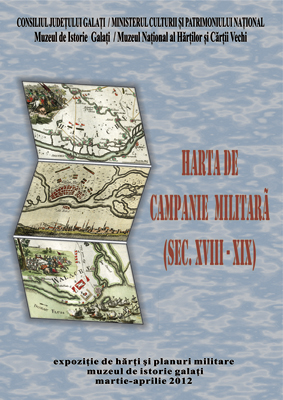 Afisul expozitiei Harta de campanie militara (sec. XVIII-XIX) 