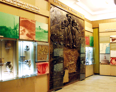 Sectia arheologie - sediul din str. Mr. Iancu Fotea al Muzeului de Istorie Galati