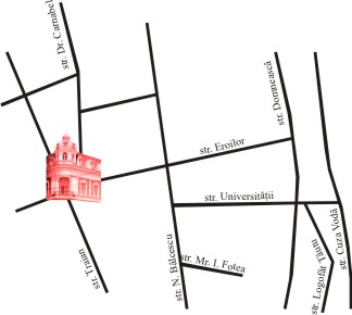 Localizarea Casei Colecţiilor